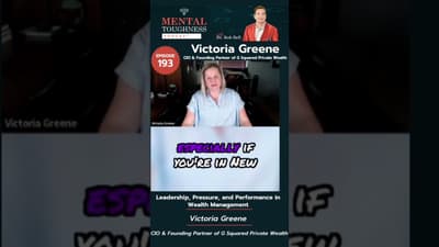 💰 Victoria Greene - Leadership, Pressure, and Performance in Wealth Management 💰