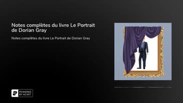 Notes complètes du livre Le Portrait de Dorian Gray