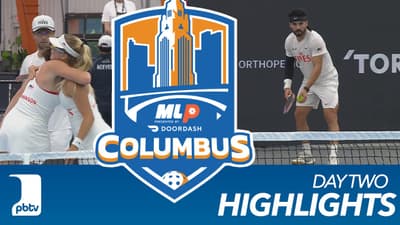 Major League Pickleball | Columbus - Day 2 Highlights
