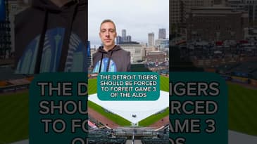 THE DETROIT TIGERS SHOULD BE FORCED TO FORFEIT GAME 3 OF THE ALDS