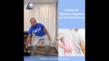 Fix Lumbar and QL Tightness