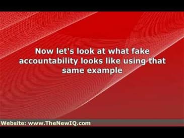 Accountability: Debunking Today's Latest Buzz-Word