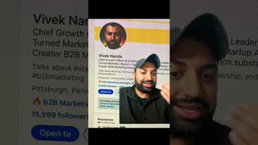 15999 followers on LinkedIn #b2bmarketing #b2b #linkedin #linkedintips #startupmarketing #startups