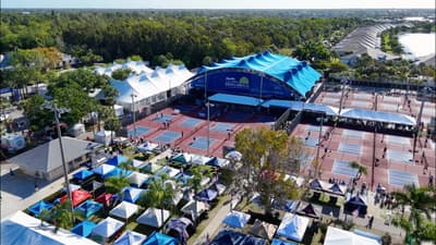 The US Open from the SKY!