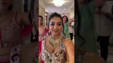 BEAUTIFUL bridal entry! 🥰❤️ #shorts #ashortaday #indianwedding #bridalentry