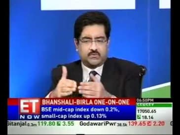Kumar Mangalam Birla on ET NOW - Part V