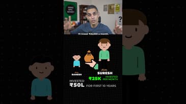 Dont TIME the MARKET, MAKE CRORES! | Ankur Warikoo #shorts