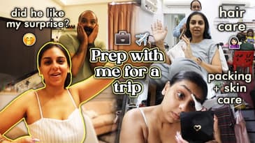 prep for a trip with me / bedroom makeover / hair + skin care + facial hair