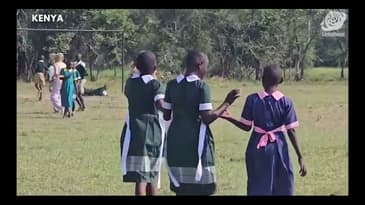 Enjoying A Friendly Soccer Match With The Kids!  A Summer Guide to Globe Aware's Kenya Program