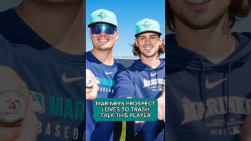 MARINERS PROSPECT CONSTANTLY TRASH TALKS THIS PLAYER || #shorts #baseball #seattlemariners #mariners