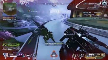 Crazy 1v3 in Ranked Apex Legends