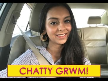 Chatty Get Ready With Me | Dressy Day Look For Indian Skin Tone | What When Wear