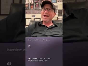 A sneak peek to my conversation with Brian Volk-Weiss  #podcast #startrek #fyp #interview