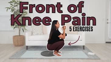 Front Knee Pain | 5 exercises for patellofemoral syndrome
