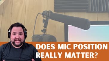 How Much Does Mic Position Matter? (Shotgun Mic Test)