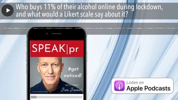 Who buys 11% of their alcohol online during lockdown, and what would a Likert scale say about it?