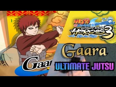 Gaara Ultimate Jutsu || Naruto Shippuden Ultimate Ninja Heroes 3 PPSSPP || #shorts #naruto #ppsspp