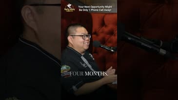 Your Next Opportunity Might Be Only 1 Phone Call Away