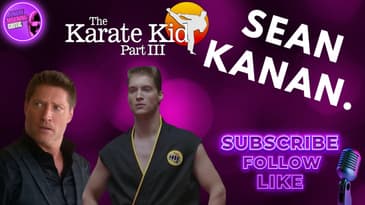 "Karate Kid III" Actor: Sean Kanan. (Mike Barnes)