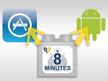Applicazione iPhone/Android addominali in 8 minuti - Livello 1