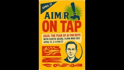 2025: The Year of AI for Reps (AIM/R on Tap Presentation 4/17)