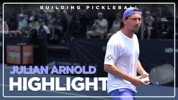 Pickleball’s Most Exciting Player To Watch | Julian Arnold at PPA Rockwall