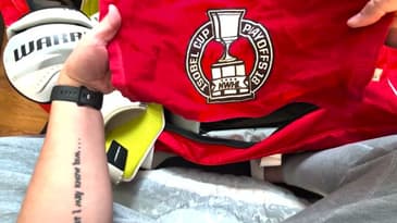 A look inside my hockey bag