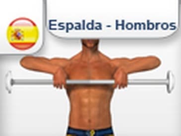 Remo al cuello con barra / mancuernas Trapecio Hombros