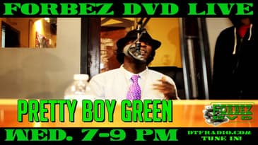 Pretty Boy Green Spits A Freestyle On ForbezDVD Live