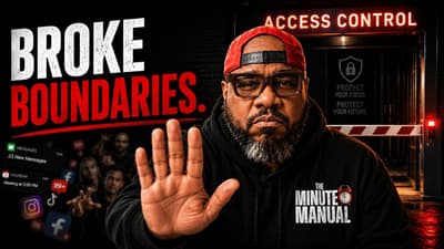 Your Broke Boundaries Have Little to Do With People #personaldevelopment #selfmastery