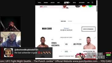The Punch Junkie™ Presents: CasuallyHardcore | UFC Fight Night Seattle (Adesanya vs Pyfer)