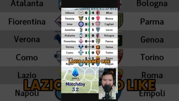 #seriea #matchday #32 in #60secondsorless