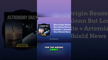 Blue Origin's New Glenn Mission: Success & Setback Explained #shorts