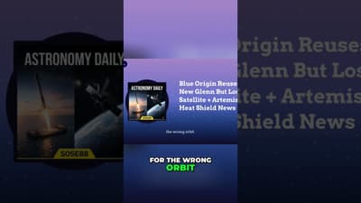 Blue Origin's New Glenn Mission: Success & Setback Explained #shorts