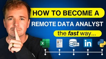 This is How You Land a REMOTE Data Job!