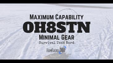 Ham Radio 360: Julian, OH8STN- Max Capability - Minimal Gear