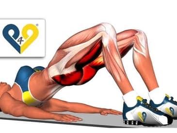 Rassodare glutei - Esercizio ponte