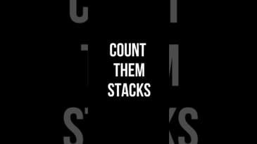 COUNT THEM STACKS  #carsales #dealership #carsalesman #cardealer #podcast #carguy