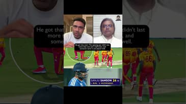 Sanju’s Masterclass or Missed Chance? Ashwin Reacts 🏏 #sanjusamson #t20worldcup