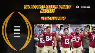 The College Football Season Finally Matters!