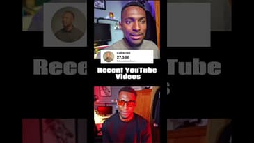 My first YouTube videos