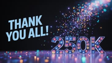 Thanking 250,000 Followers (And HUGE ANNOUNCEMENT!)
