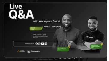 How Workspace Global is Revolutionising Creative Services - A Conversation with Sydney Sam |Live Q&A