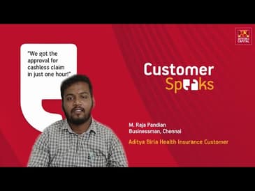 Customer Speaks | Raja Pandian  - Aditya Birla Health Insurance