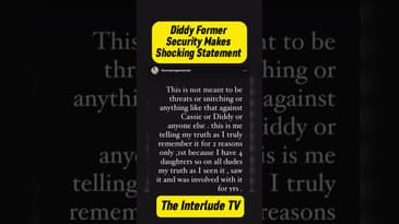 Diddy Former Security Makes Shocking Statement #diddy #cassie #shorts