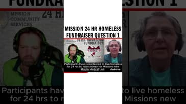 Mission 24 hr Homeless Fundraiser question 1