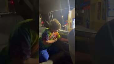 Making someone's night at Dairy Queen