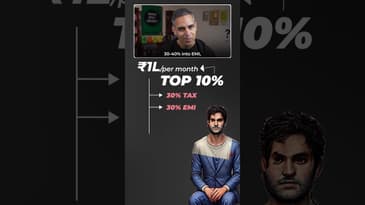 Top 10% bhi STRUGGLE kar raha hain! | Ankur Warikoo #shorts
