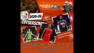 Are the Nuggets Wasting Jokić's Prime? Plus: Portland's 5-Guard Mess and Steph Curry's Uncertain ...