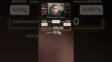 Rs. 10 ki GOLD main INVESTMENT - Ab kitni VALUE hain?! | Ankur Warikoo #shorts